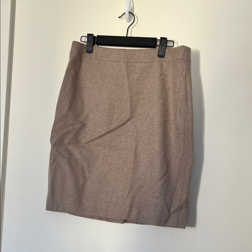 J. Crew Women's Brown Pencil Skirt